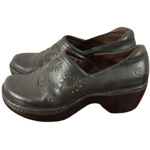 Ariat Black Leather Clogs